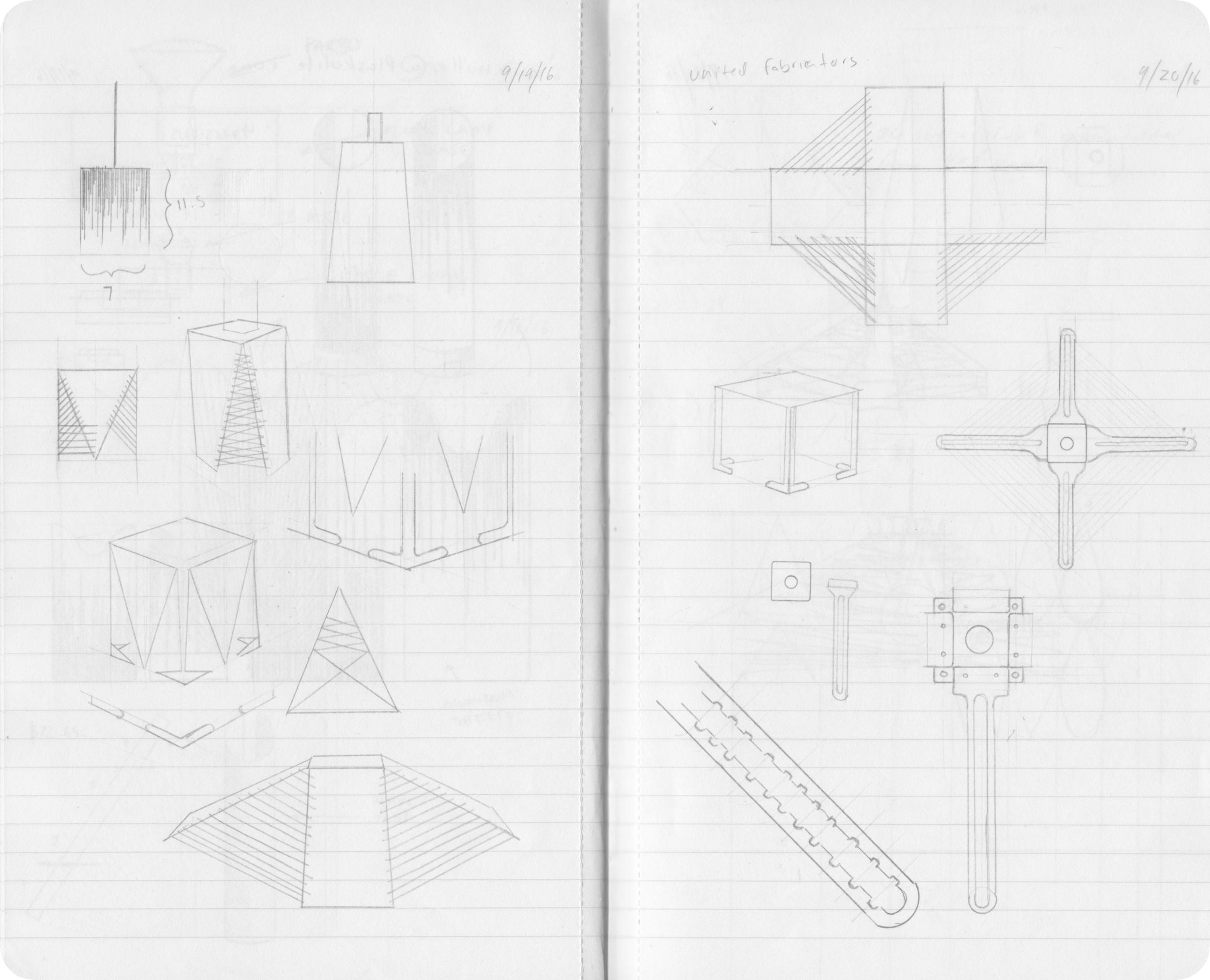 Scanned Sketchbooks — Notebook 1 10